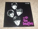THE BEATLES , WITH THE BEATLES . ORIGINAL AUSTRALIAN BLACK & GOLD . LISTEN .