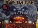 IRON MAIDEN - ROCK IN RIO 3 LP PICTURE DISC * ORIGINAL UK