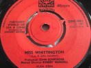 THE QUIET WORLD OF LEA & JOHN   MISS WHITTINGTON ** 1969 DAWN 45