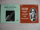 BACH HEIFITZ VINYL4 LPs UNACCOMPANIED SONATAS PARTITAS PLUS ELGAR CONCERTO