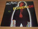 AC/DC Powerage Australian 1st Press Vinyl LP Record Blue Label w/ Gold Sticker
