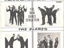 FLARES--PICTURE SLEEVE + 45---(JUMP & BUMP)--PS--PIC--SLV