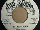 FREDDIE HOUSTON   IF I HAD KNOWN   HEAR  RARE POPCORN NORTHERN 45   OLD TOWN