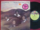 NATURAL FOUR - HEAVEN RIGHT HERE ON EARTH (1975) CURTOM 5004 - RARE PROMO LP EX