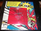 UK SUBS yellow leader lp red vinyl + flexi 250 only collectors package