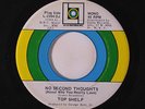 TOP SHELF: No Second Thoughts / Give It Up 45 (dj, strong VG) rare Soul