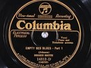 78 RPM -- Bessie Smith, Columbia 14312,  E-   Jazz / Blues