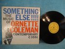 Something Else The Music of Ornette Coleman, Contemporary C 3551, 1958, JAZZ