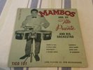 Mambos Arr. by Tito Puente Volume 1 33 1/3 RPM TICO 101