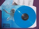 Nirvana, Nevermind, Rare BLUE VINYL L.P/album+POSTER. not picture disc,cobain