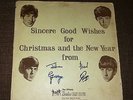 THE BEATLES 1963 OFFICIAL FAN CLUB EXLCUSIVE CHRISTMAS FLEXI DISC SINGLE