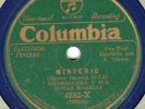Columbia 4282X Gregorio Ayala MARGARITAS Tango/MISTERIO  78 rpm 1933 blue wax E