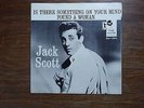Picture sleeve only Jack Scott. 45 record 