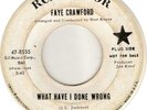 FAYE CRAWFORD - WHAT HAVE I DONE WRONG - NORTHERN SOUL PROMO