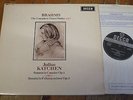 SXL 6129 Brahms Complete Piano Works Vol. 1 / Katchen W/B