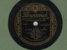 78 rpm Mae West Brunswick 6495 in V+E-