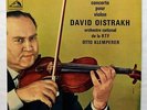 OISTRAKH, KLEMPERER - BRAHMS violin concerto EMI LP EX++