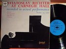 LP Sviatoslav Richter à Carnegie Hall,1960,avec autographe.