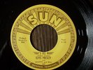 ROCKABILLY  ELVIS PRESLEY  thats all right  SUN U-128-45  72  MINTY NOS