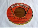 JEANETTE WILLIAMS   **    All Of A Sudden   **   BACK BEAT  PROMO   ORIGINAL