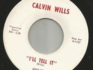 ROCKABILLY - CALVIN WILLS- on LINK & VERNON WRAY LABEL -HEAR BOTH-on GRAY ANT