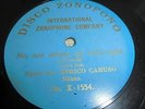 78RPM ZONOFONO CARUSO ENRICO( no, non chiuder gli occhi vaghi) germania 1903