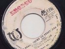 '68 FRANKIE AVALON REGGAE COVER 45 BORIS GARDINER FROM BOBBY SOCKS TO STOCKINGS?