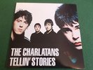 The Charlatans LP Tellin stories UK Beggars banquet 1st press & LARGE POSTER