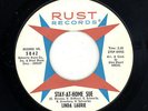 ?LINDA LAURIE Stay-At-Home Sue (Answer to DION)/Lazy Love Rust 5042 TEEN ROCK ?