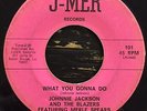 R&B/Deep Soul 45 JOHNNIE JACKSON & BLAZERS What You Gonna Do J-MER