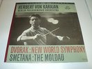 Dvorak - New World Symphony - Smetana - The Moldau - Von Karajan LP *NEW SEALED*
