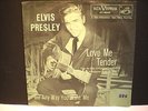 ELVIS PRESLEY - LOVE ME TENDER - RCA VICTOR 47-6643 - 1956 GREEN SLEEVE- RARE