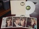 THE BEATLES White Album WHITE VINYL 2 LP + PHOTOS + POSTER French Pathe 1978