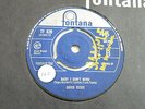 DAVID ESSEX BABY I DON'T MIND / CAN'T NOBODY LOVE YOU 45 UK FONTANA 1965 PROMO