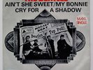BEATLES Ain't She Sweet/My Bonnie/Cry... NM Maxie Single  W/ Sleeve DUTCH Press