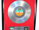 AC/DC, Dirty Deeds ...., Platin Record, platin Schallplatte, Award, gold, AC DC