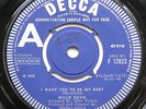 RARE UK DECCA DEMO Billie Davis I Want You To Be My Baby 7