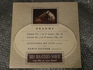 GIOCONDA DE VITO Brahms: Violin Sonatas 1 & 3 HMV Orig. UK 1950s ALP r/g ED1