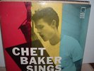 CHET BAKER    CHET BAKER SINGS   VERY RARE 1956 WORLD PACIFIC JAZZ VINYL LP VG++