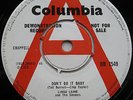 RARE UK COLUMBIA DEMO Linda Laine & The Sinners Don't Do It Baby 7