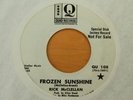 RICK McCLELLAN Frozen Sunshine/Julie Makes It Right 45 RARE Beat Psych HEAR