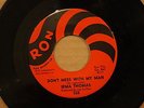 IRMA THOMAS Don't Mess With My Man SET ME FREE New Orleans Soul 45 on RON 328 RL