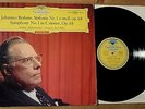 * DGG - 138113 SLPM - KARL BOHM - BRAHMS - SYMPHONY NO. 1 - RED STEREO - 8/60 *