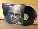 Malcolm X, Ballots Or Bullets   First Amendment Records Spoken Word Speech LP