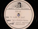 78 RPM --  Alice Faye/Oakie/Payne, 20th Century Fox TCF 47/48, E- film music