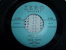TREE TOPS  tree top / twinkle bones ROCKABILLY 45 ZERO 1960 CLOSE TO NM