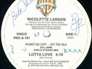 NICOLETTE LARSON Lotta Love WB MODERN SOUL DISCO 12