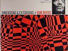 SAM RIVERS - DIMENSIONS AND EXTENSION - LP BLUE NOTE/CADRE ROUGE AUDIOPHILE ED.