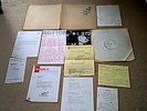 The Who LP Live at Leeds UK track press & 10 Inserts Blue writing 