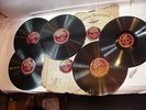 7 Victor Victrola Batwings+,  78 RPM, 12